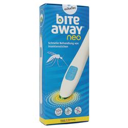 Verpackung des bite away neo zur schnellen Behandlung von Insektenstichen.